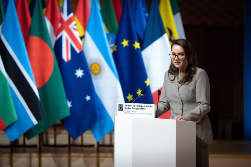 Юлія Свириденко взяла участь в роботі Саміту ядерної енергетики у Парижі